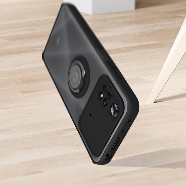 Image du produit Avizar Étui pour téléphone portable avec support pour anneau Series (Xiaomi Poco X4 Pro 5G)