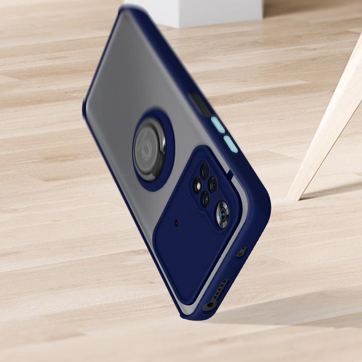 Immagine prodotto Avizar Custodia per cellulare con supporto ad anello serie (Xiaomi Poco M4 Pro)