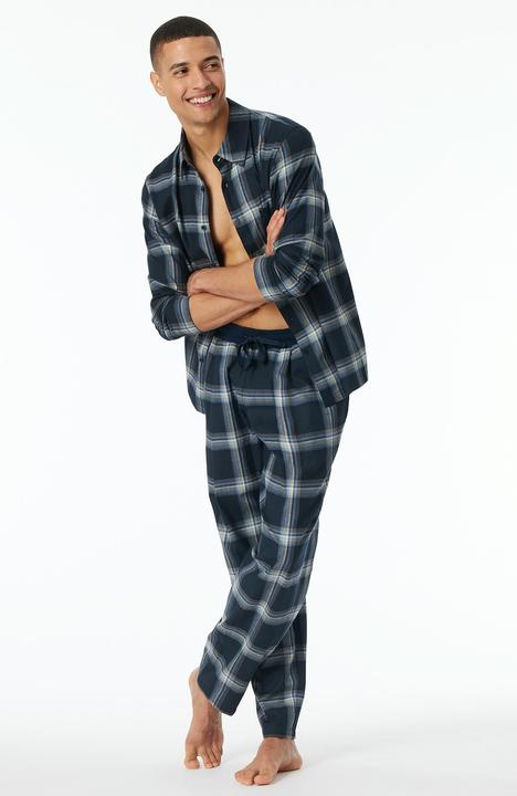 Produktbild Schiesser Pyjamahose Mix & Relax Flanell (48)