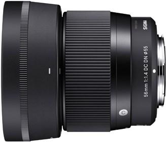 Actual product image Sigma 56mm f/1.4 DC DN, Sony E (Sony E, APS-C / DX)