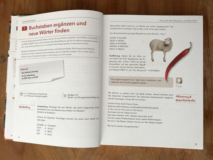 Immagine prodotto Das grosse Beschäftigungsbuch für Menschen mit Demenz (Tedesco, Linus Paul, 2016)