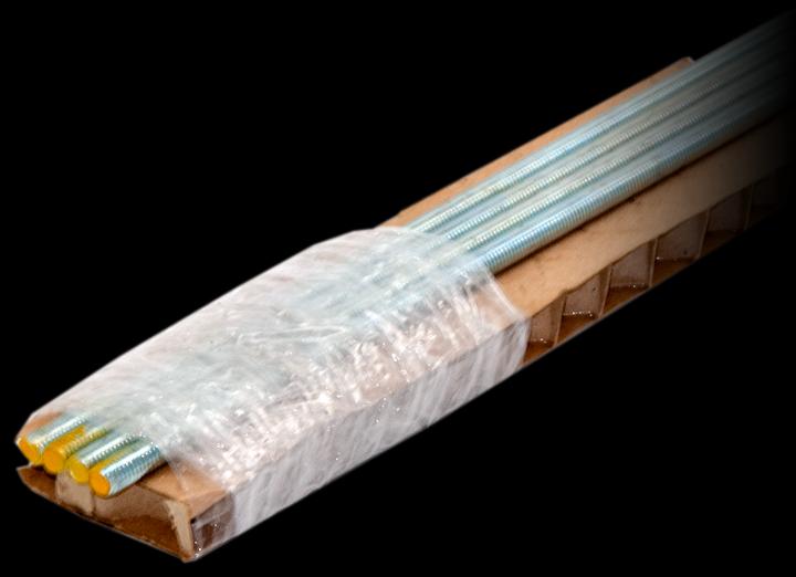 Actual product image Brütsch-Rüegger Metals Threaded rods, St. 8.8, galvanized, M 36.00 (4 x 1.0 m)