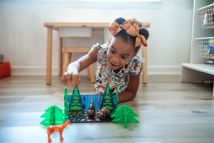 Actual product image Magna-Tiles Forest Animals Set (25 pieces)