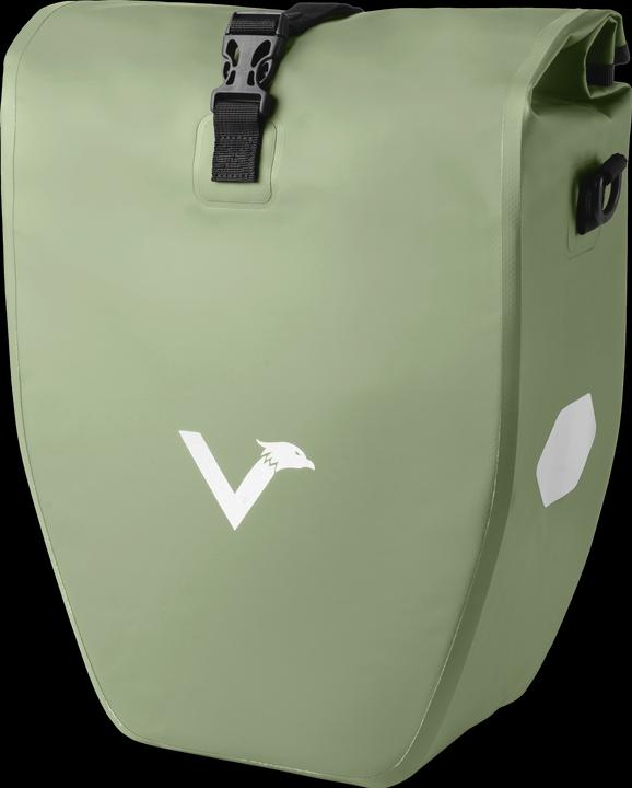 Valkental ValkBasic - grosse & wasserdichte Gepäckträgertasche (20 l, Gepäckträgertasche)