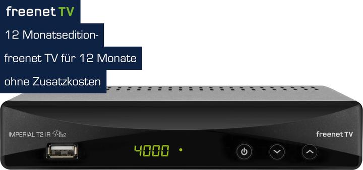 Produktbild Imperial T2 IR plus inkl. 12 Monate freenet TV (DVB-T2)