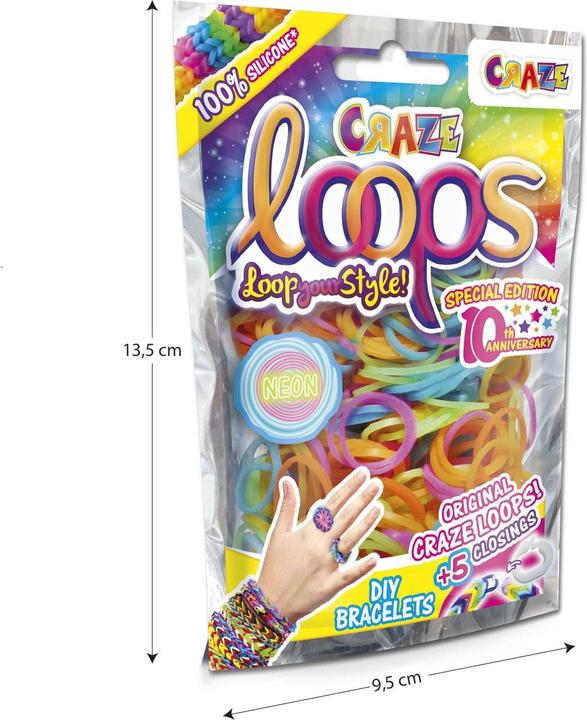 Produktbild Craze Loops - 100 Loops Bag ass.