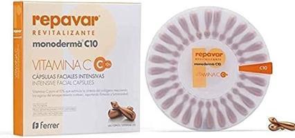 Repavar Revitalize Monoderma Intensive Revitalizing Capsules - Intensive Anti-Aging Treatment With 10% Vitam