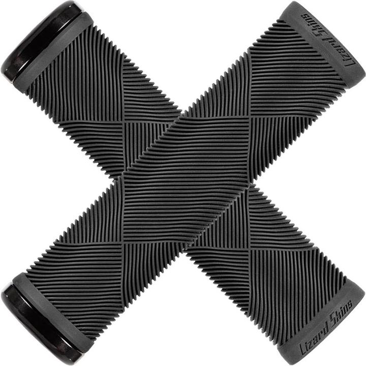 Image du produit MGA Umarmungen der Echsenskins Lenkradverlust Einseitiger Lock-On Strata-Jet Black Klamra 130 mm (neu 20