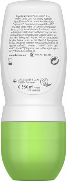 Immagine prodotto Lavera Deo Roll-On Natural Refresh Organic Lime (Roll-on, 50 ml)