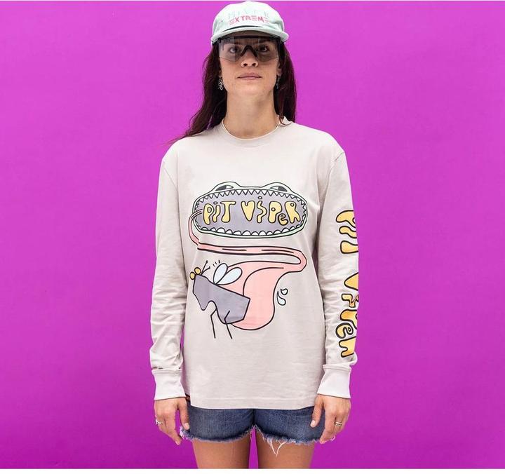Actual product image Pit Viper Viscoelastic Long Sleeve Tee (S)
