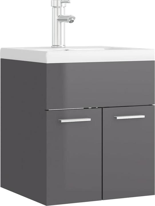 Produktbild VidaXL Waschbeckenunterschrank und Waschbecken