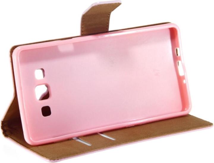 Image du produit OEM Slim Leather Book Case for Galaxy A7 - rose 4250710560882 (Samsung Galaxy A7)