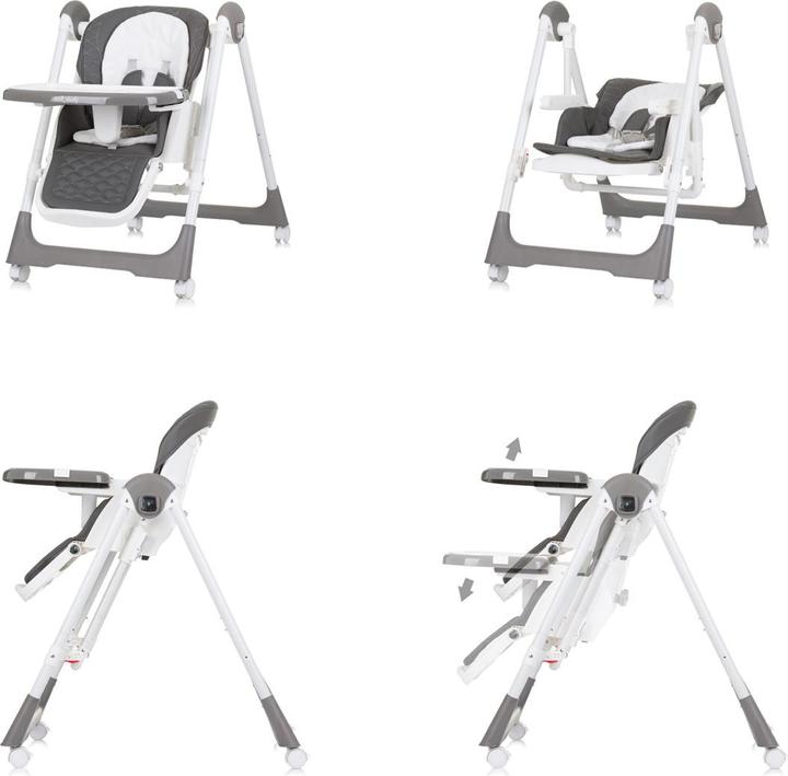 Actual product image Chipolino Chaise haute 2 en 1 Milk Shake (Highchair)