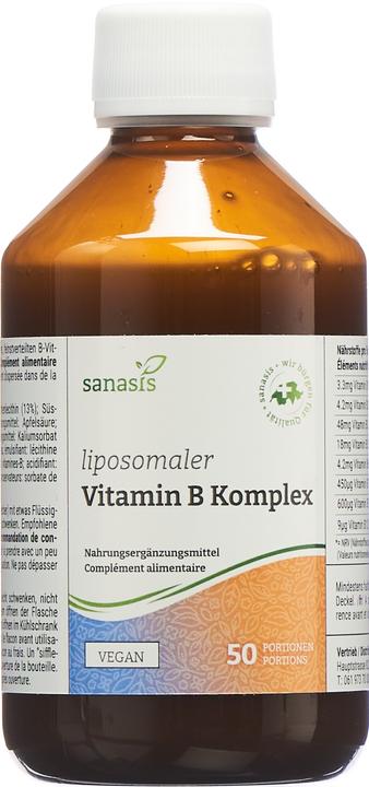 Immagine prodotto Sanasis Complesso vitaminico B liposomiale Fl 250 ml (1 Pezzo/i, Liquido)