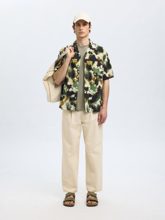Produktbild Selected Homme Print Kurzarmhemd (S)