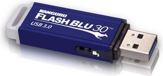 Actual product image Kanguru FlashBlu30 USB 3.0 with Write Protect Switch (16 GB, USB-A)