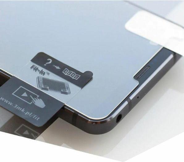 Actual product image 3MK HardGlass Max iPhone 16 Plus czarny/black, Fullscreen Glass (1 Piece, Apple iPhone 16 Plus)