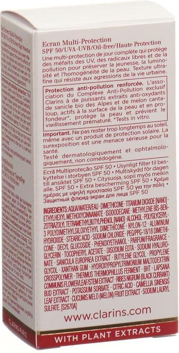 Immagine prodotto Clarins UV Plus Ecran Multi-Protezione Ecran (Crema solare, SPF 50, 30 ml, 58 g)