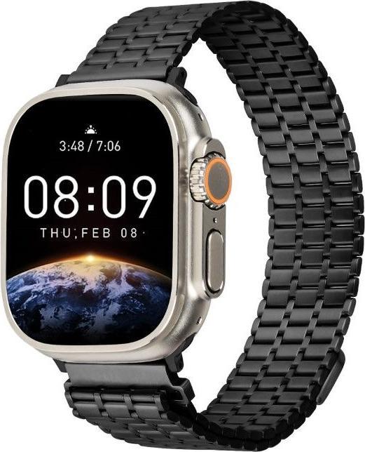 Immagine prodotto MU Classic Serie in acciaio inossidabile Bracciale in acciaio inossidabile (38 mm, 40 mm, 41 mm, Acciaio inossidabile, Apple Watch Series 3, Apple Watch Series 1, Apple Watch Series 2, Apple Watch Serie 5, Apple Watch Serie 6, Apple Watch Series 7, Apple Watch Series 8, Apple Watch Series 9, Apple Watch SE, Apple Watch Serie 4)