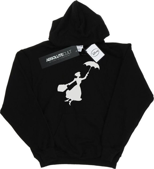 Immagine prodotto Disney Mary Poppins Flying Silhouette Felpa con Cappuccio Ragazzi (152, 158)