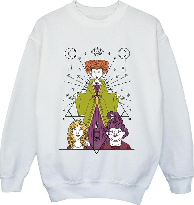 Immagine prodotto Disney Hocus Pocus Candle Felpa Ragazzi (128)