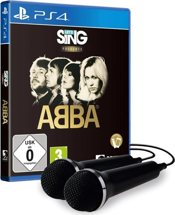Actual product image Ravenscourt Let's Sing ABBA (+ 2 Mics) (PS4) (PS4, DE)