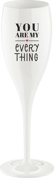 Koziol Sektglas Superglas You are my everything 100 ml, 1 Stk (10 cl, 1 Gläser, Sektgläser)