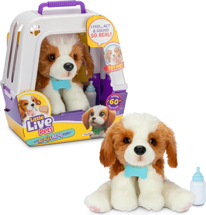 Actual product image Little Live Pets My Really Real Puppy - Patches (16.50 cm)