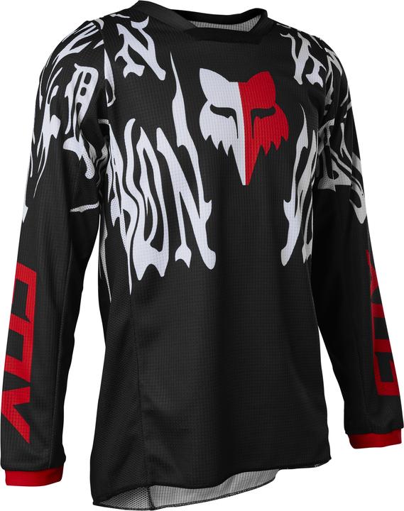 Fox JERSEY 22 YTH 180 PERIL BLK/RD YXL (XL)