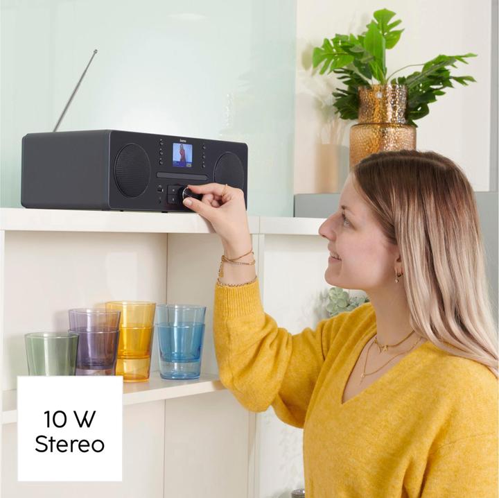 Actual product image Hama DIR1570CBT (FM, DAB+, DAB, Bluetooth, Wi-Fi)