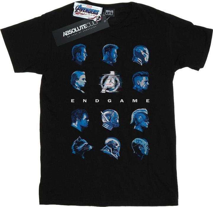 Image du produit - T-shirt AVENGERS ENDGAME CHARACTER LINEUP - Homme (S)