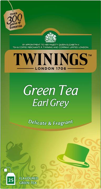 Image du produit Twinings Sachets de thé vert Earl Grey 25x 1,6 g (40 g)