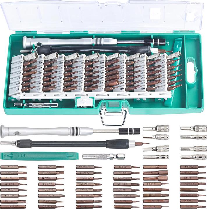 AGT 62-tlg. Profi-Schraubendreher-Bit-Set