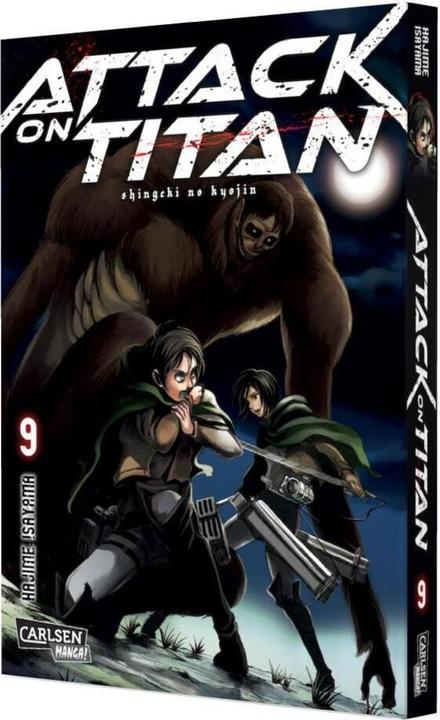 Actual product image Attack on Titan, Band 9 (German, Hajime Isayama, 2015)