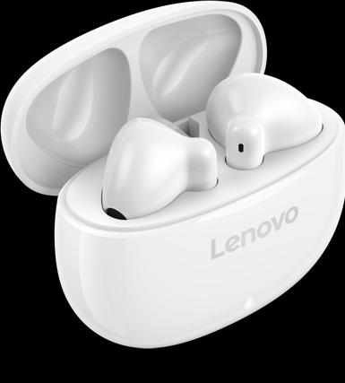 Actual product image Lenovo E310 True Wireless Stereo Earbuds standalone-White (P) (5 h, Wireless)
