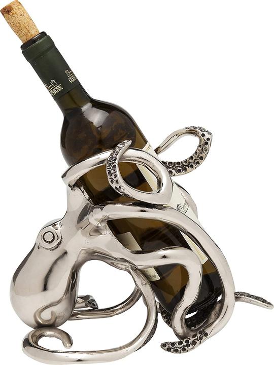 Actual product image Kare Design Bottle Rack Octopus (Wine bottle holder)