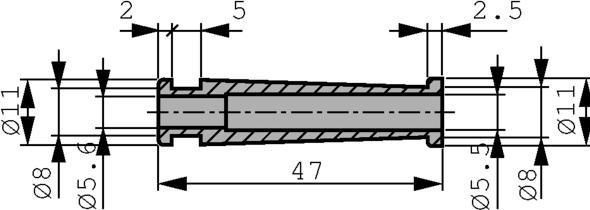 Produktbild HellermannTyton Knickschutztülle HV 2206