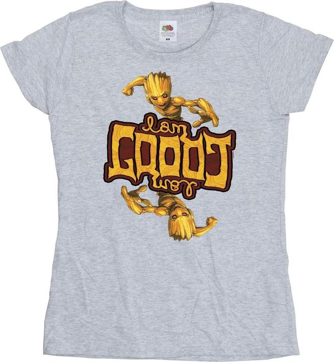 Produktbild Guardians Of The Galaxy Groot Inverted Grain TShirt (S)