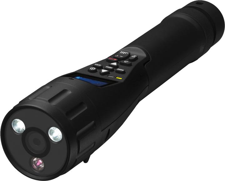 Monacor Lampe de poche avec enregistreur (28.30 cm)
