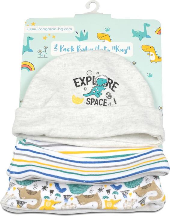 Actual product image Cangaroo Kay Baby Cap Set of 3 46 cm (46)