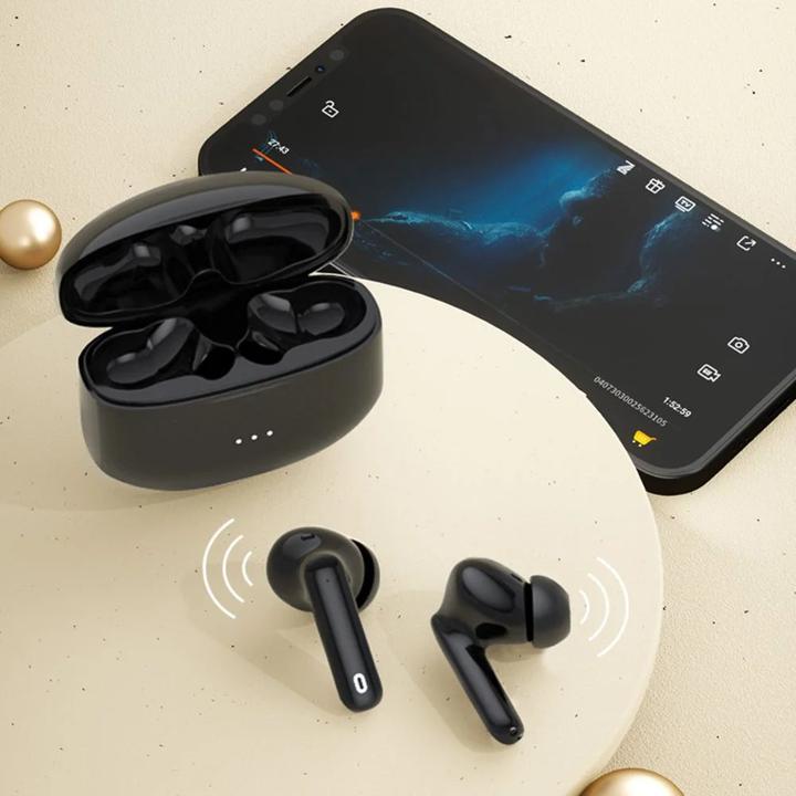 Actual product image Manta MTWS008B Rytmo Black (ANC, Wireless)