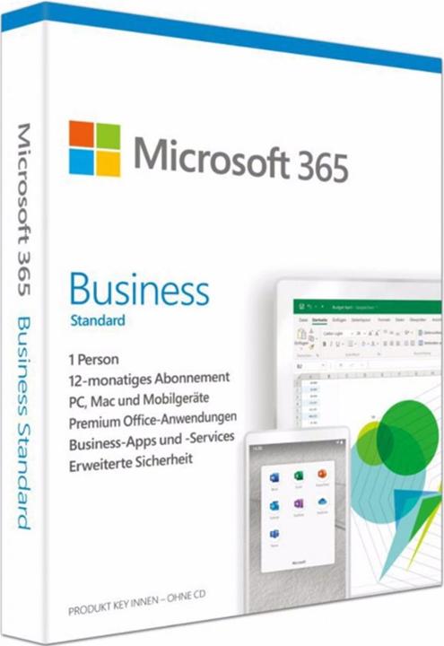 Image du produit Microsoft 365 Business Standard (1 Utilisateur, 12 mois)