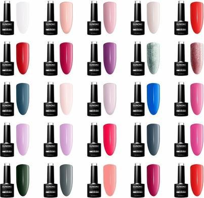 Sunne Sunone - Uv/Led Gel Polish Color Hybrid Lacquer B05 Baylin 5Ml (Baylin, UV-Gel Lack)