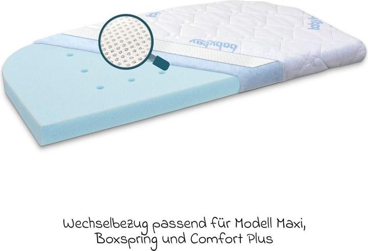 Actual product image Babybay Baby mattresses & children's mattresses Premium removable cover for Medicott extra airy mattress