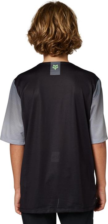 Actual product image Fox Jersey 23 Yth Flexair Ss Blk Yl (L)