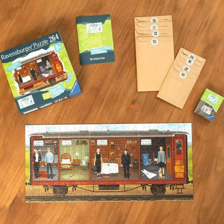 Actual product image Ravensburger Puzzle X Crime Kids: The Lost Fire (264 pieces)