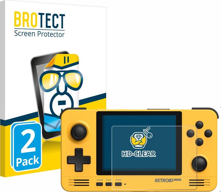 Produktbild BROTECT Schutzfolie Displayschutz Klar (2 Stück, Pocket 2)