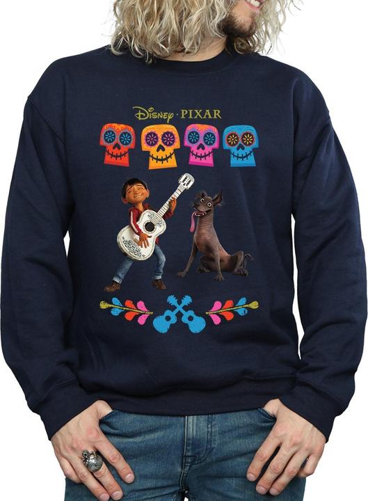 Actual product image Disney Mens Coco Miguel Logo Sweatshirt (L)