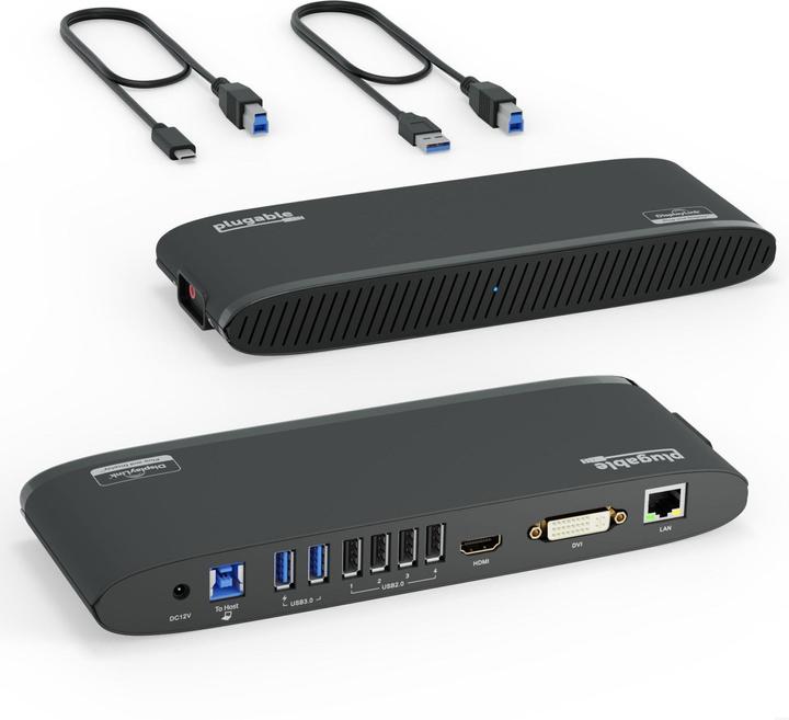 Produktbild Plugable USB 3.0 Universal DD (USB-C)