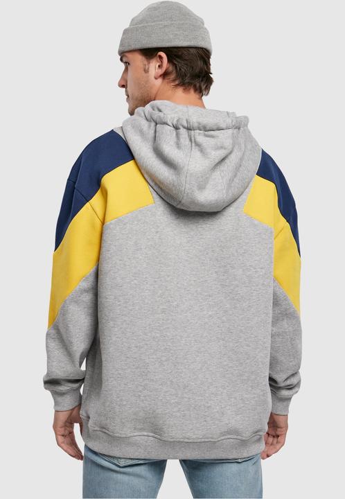 Immagine prodotto Urban Classics Felpa con cappuccio oversize a 3 toni (S)